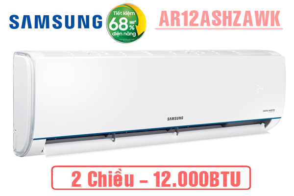 Điều hòa Samsung 2 chiều inverter AR12ASHZAWKNSV 12000 BTU