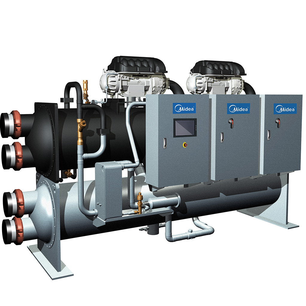 Điều Hòa Trung Tâm Chiller Midea Giải Nhiệt Nước