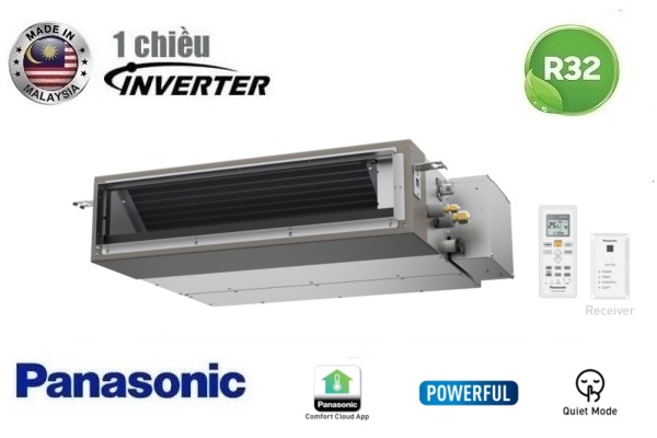 Dàn lạnh điều hòa multi Panasonic âm trần nối ống gió 24000 BTU CS-MU24YD3Z