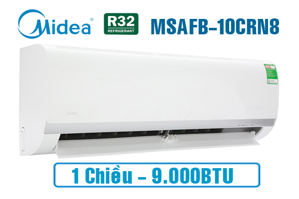 Điều hòa Midea 1 chiều 9.000BTU MSAFII-10CRN8